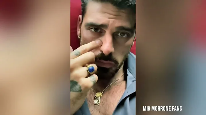 Michele Morrone on his way to Germany