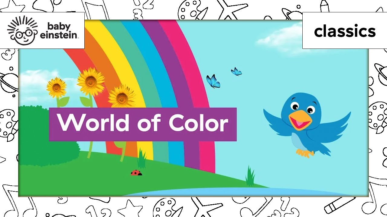 ⁣Babies Learning Colors | Colors in the Rainbow | Toddler Education | World of Colors | Baby Einstein