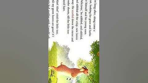 Std 3 poem " The unhappy tree"  Explaination "It laughed merrily.... Eat my leaves"! Part 2