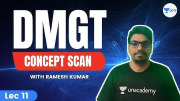 L 11 | DMGT Concept Scan with Ramesh Kumar | GATE 2022 CSE