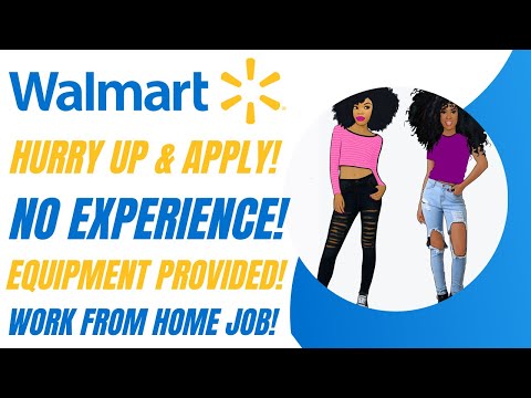 Walmart Hiring! Apply ASAP! No Experience Work From Home Job No Degree Needed Remote Job Hiring Now