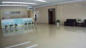 KEDACOM - Enter Guard Area Alarm