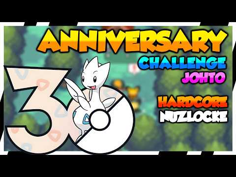 HeartGold con SOLO pokémon di JOHTO - Pokémon Hardcore Nuzlocke - Anniversary Challenge
