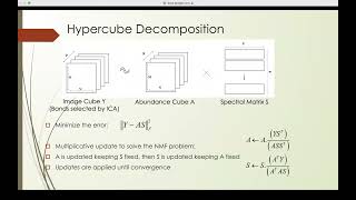 Sridhar Band Subset Selection and Non-negative Matrix Factorization Method...