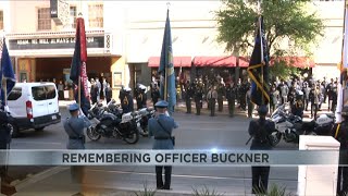 Tucson shows love, support for fallen officer Adam Buckner