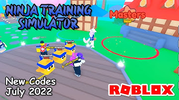 Roblox Ninja Training Simulator New Codes July 2022