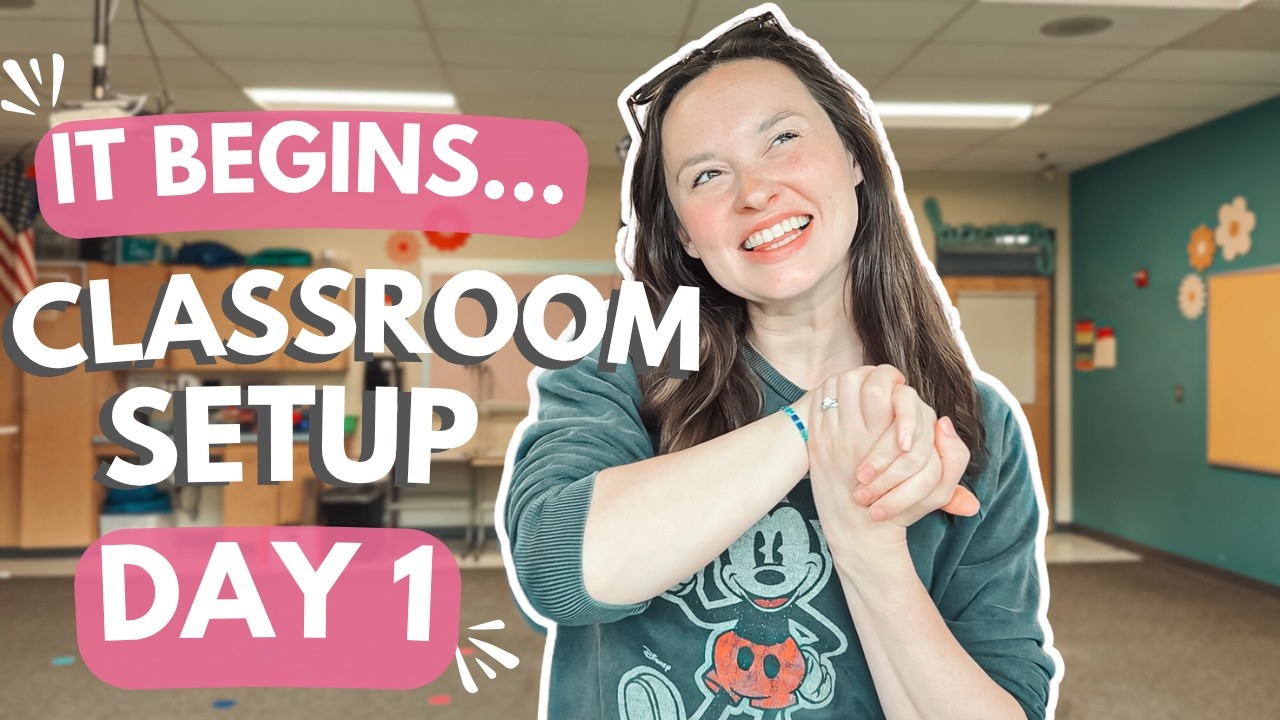 You're going to want to start your classroom set up like this... Classroom Set Up Day 1 2025