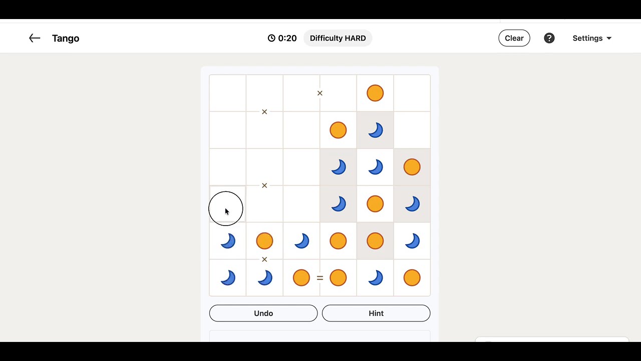 LinkedIn Tango Answer Today - Puzzle #501 | 20 February 2026
