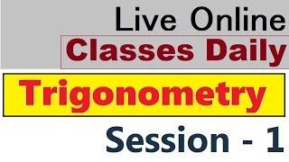 Live Online Class - TRIGONOMETRY INTRODUCTION | CBSE & ICSE - Class 10th | Easy Method & Tips | screenshot 4