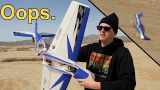 I Destroyed My RC Plane