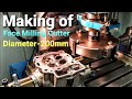 Making of face milling tool - 200mm diameter.