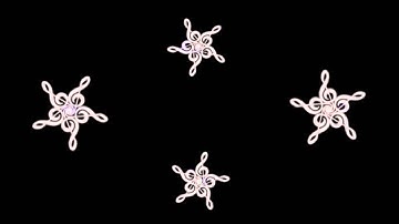 Spinning Star, Holographic Animation For Use With HoloQuad, Pyramid Hologram