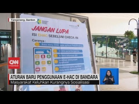 Aturan Baru Penggunaan eHAC Di Bandara