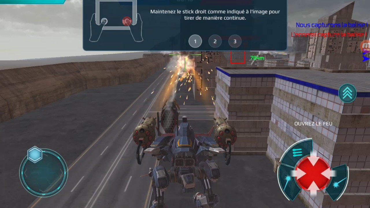 War robots 2.9.0 (new dash robots mk1, mk2, mk3)  april 15 2017