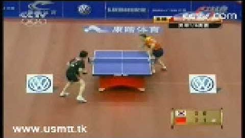 Ma Lin vs  Ryu Seung Min