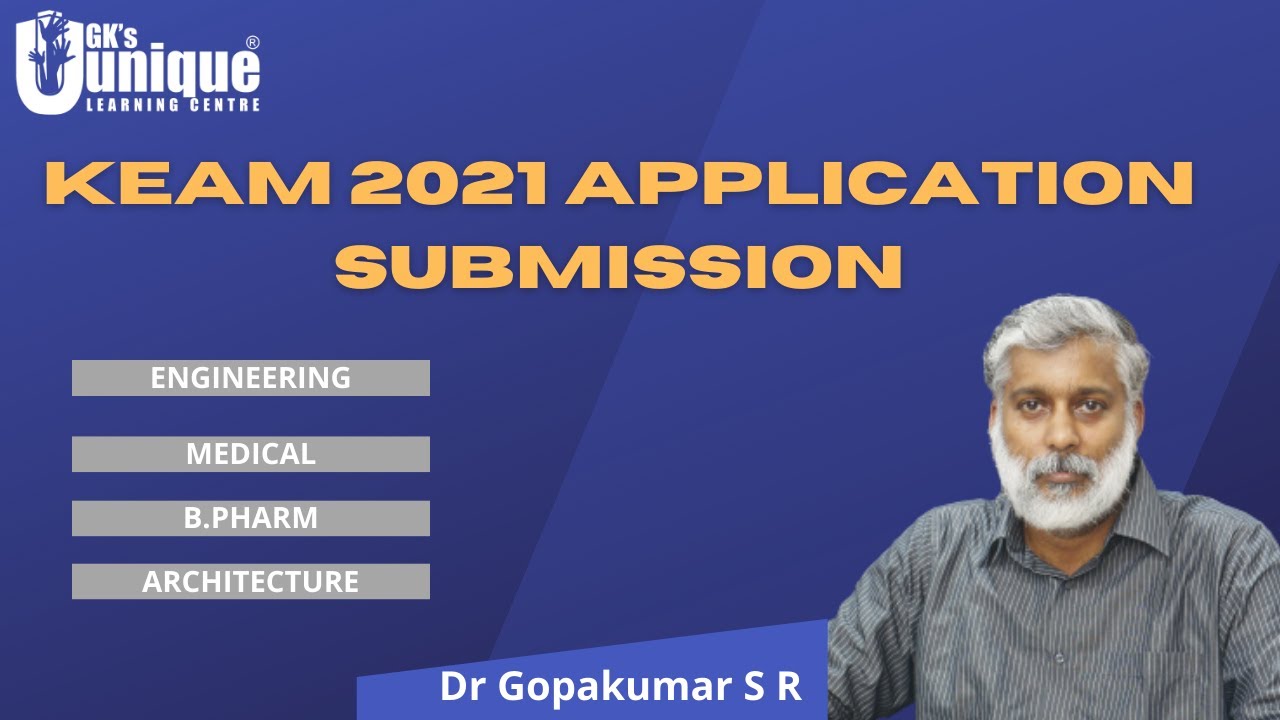 HOW TO FILL KEAM 2021 APPLICATION? Detailed video in in Malayalam