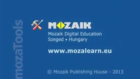mozaBook Interactive Teaching Software - Drag and drop tutorial video