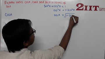 Trigonometric Identities Exercise 18 Q3 Class X ICSE | IIT JEE