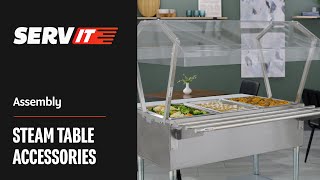 Servit Steam Table Accessories Assembly