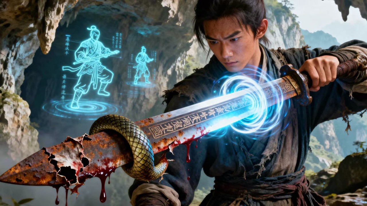 劍身鏽迹斑斑，卻暗藏驚天威力！無名小子誤打誤撞，以血爲引，喚醒沈睡神兵！從此江湖掀起腥風血雨，壹代傳奇就此誕生！