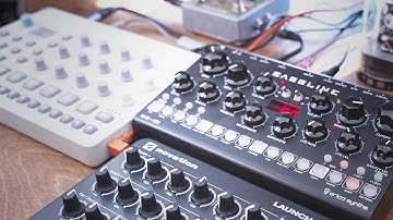 Ambient Bells Jam - Erica Synths DB-01 and Elektron Models:Cycles