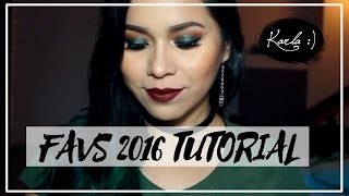 Me maquillo con mis FAVORITOS del  2016 | #FemLife #ViernesconKarla :)