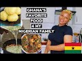 COOKING MOST POPULAR GHANAIAN TRADITIONAL FOOD FOR MY NIGERIAN FAMILY | Nigerian in Ghana