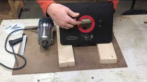 Kreg Router Table Lift Installation