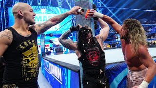 Roman Reigns Is Showered In Dog Food By Dolph Ziggler And King Corbin Smackdown, Dec. 6, 2019