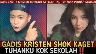 Download Lagu KAGET🔥WANITA CANTIK KRISTEN SHOK, TUHANKU KOK SEKOLAH❗❗❗ MP3