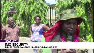 Imo Security: Police Parade Alleged Killer Of Gulak, Others