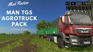 MAN TGS AgroTruck Pack Gameplay Review | Farming Simulator 2017