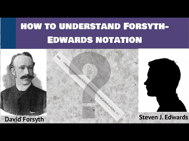 Forsyth-Edwards Notation F.A.Q.