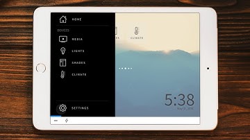 Crestron Pyng & Sonic Systems Changing the Background of a Crestron Smart Home Control