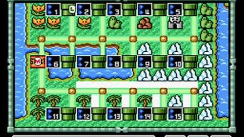 SMB3 for Super Mario All-Stars Custom Level #171 - SMBDX World 9-1 & World 9-2