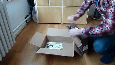 Unboxing Asus eeePC X101H braun Windows 7 Starter