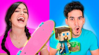 Thumbnail for COMPRANDO UN SOLO COLOR 😱 ROSA vs AZUL 😂 Sandra Cires Art