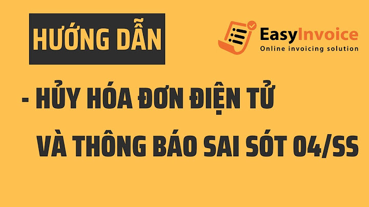 Mẫu biên bản thanh hủy hóa đơn ko sử dụng