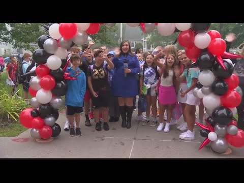 Glens Falls Middle School welcome back students for new school year