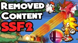 Removed and Cancelled SSF2 Content!