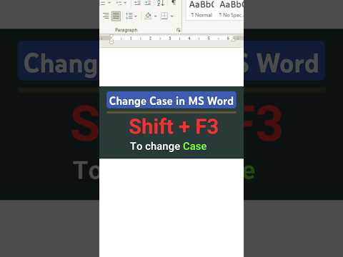 Change Case in