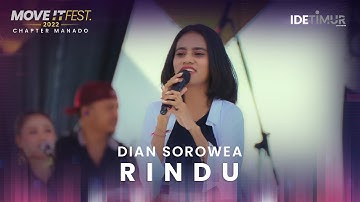 Dian Sorowea - Rindu | MOVE IT FEST 2022 Chapter Manado
