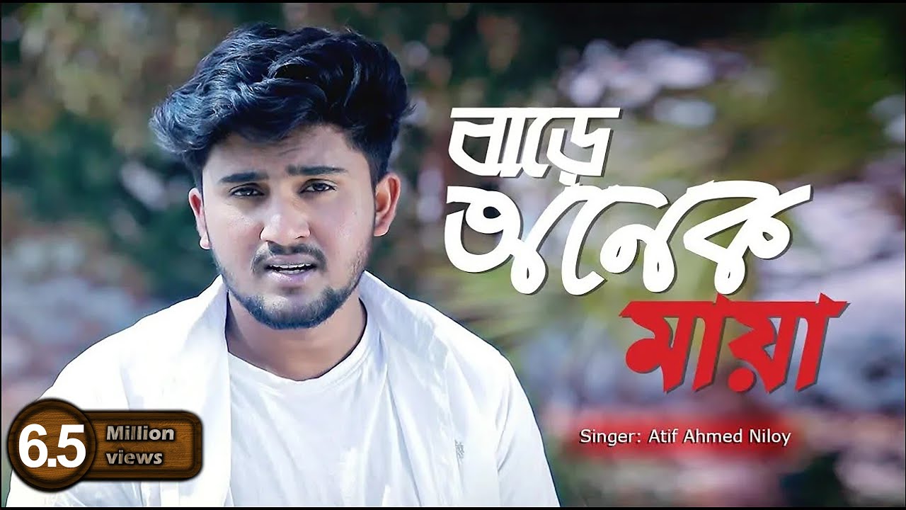 Bare Onek Maya । বাড়ে অনেক মায়া । Atif Ahmed Niloy । New Bangla Song 2020