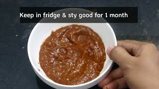 Indian CHAAT Chutneys  | Green chutney, red chuntey & sweet chutney |