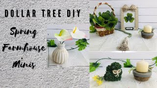 Crafted by Corie Minis Challenge | Spring Farmhouse DIY | St.Patricks | Dollar Tree DIY | Sun's Arts