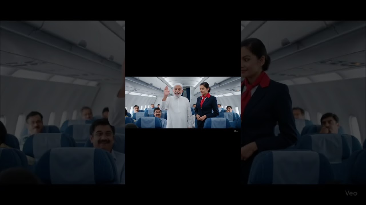 baba ji NE plane me mari phoosi-Hahaha