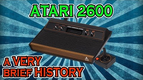 The Atari 2600 🕹️ A VERY Brief History