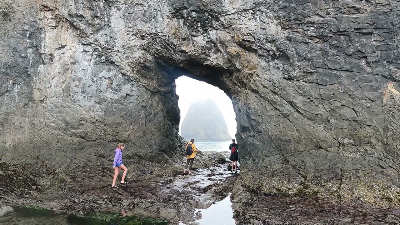 16 Hole in the Wall, Rialto Beach Hikes, Olympic National Park; Aug 28-30, 2025