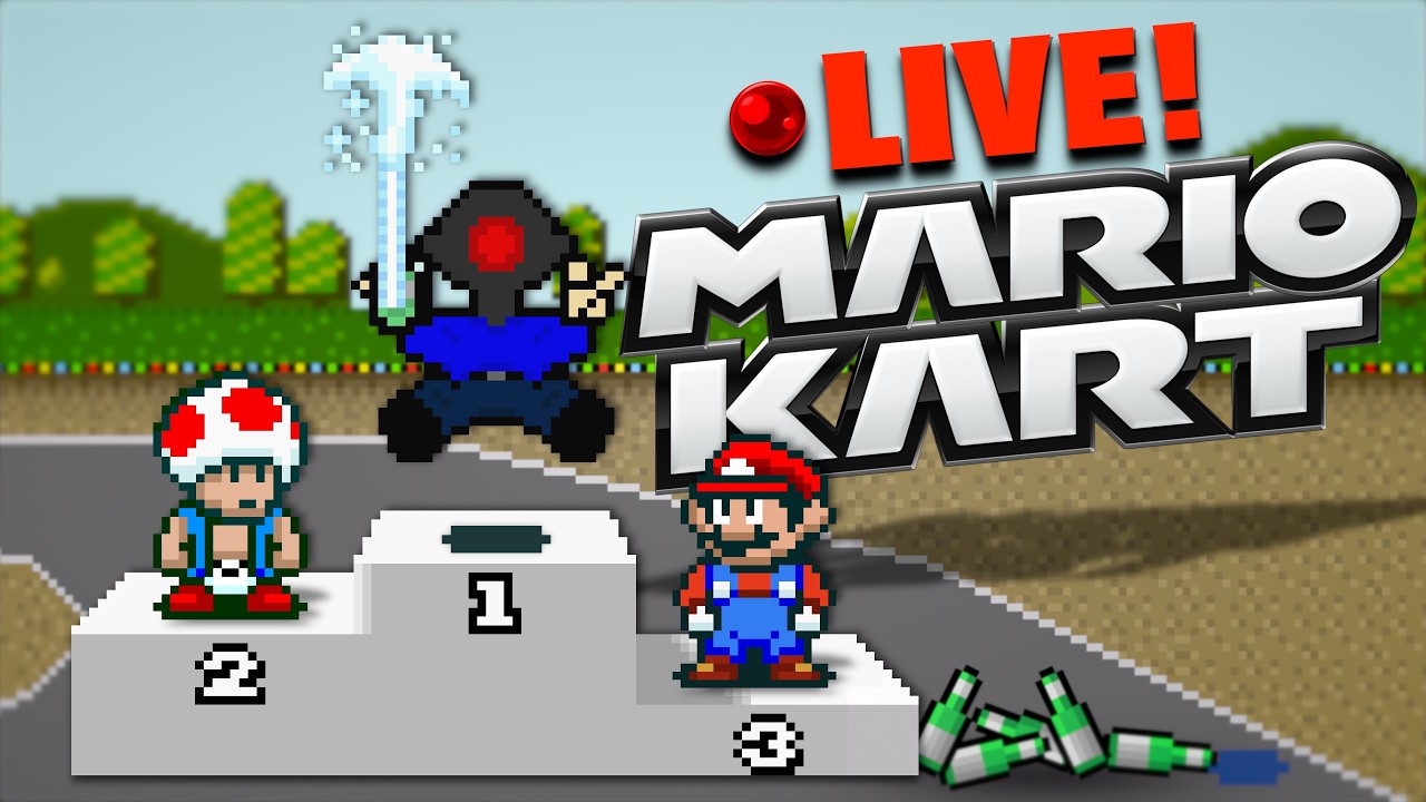 Drinking and Driving LIVE with Mario Kart