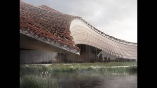 Kengo Kuma & Associates | Shenzhen Opera House Architectural Animation screenshot 5